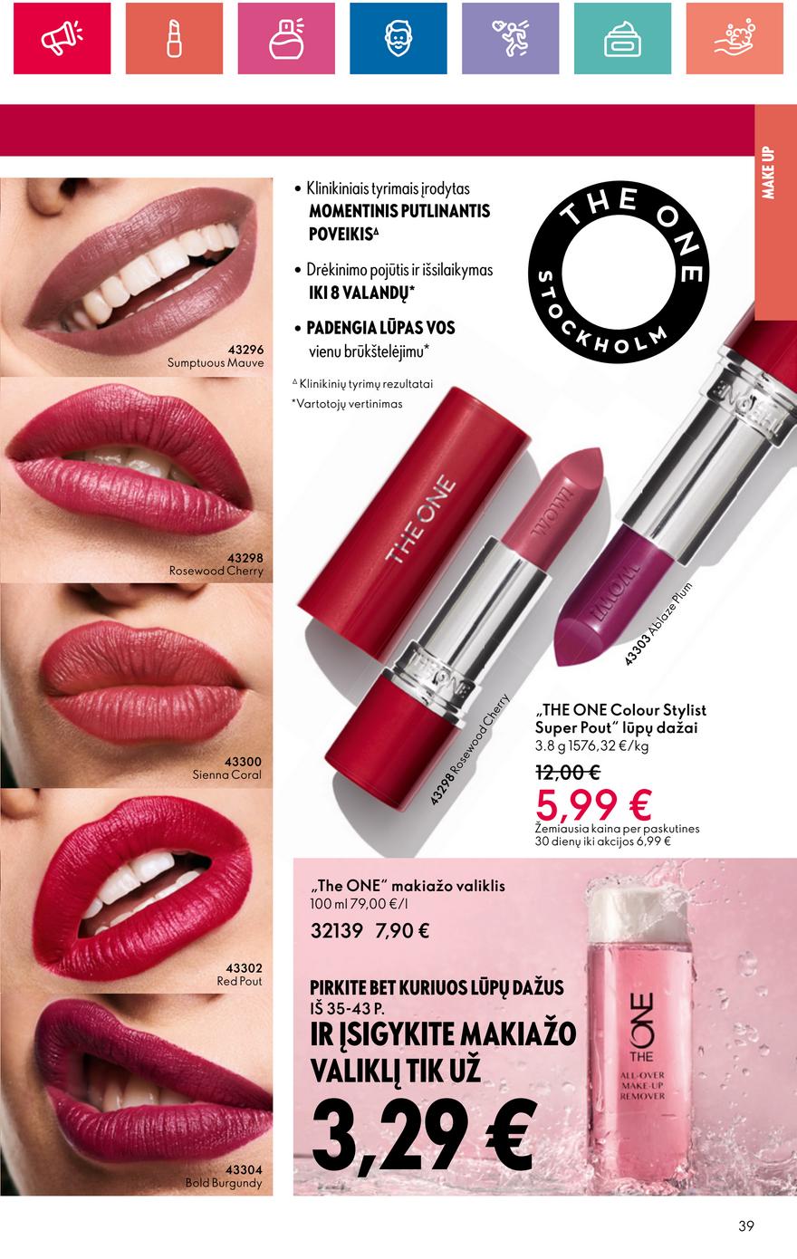 Oriflame katalogas akcijos nuo 
  2024-07-11 iki 
  2024-07-31 | Leidinukas.lt puslapis 39