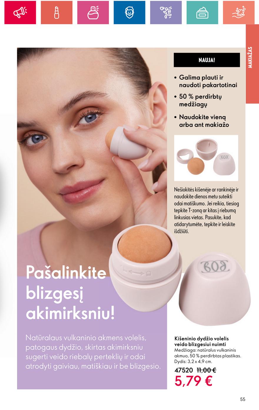 Oriflame katalogas akcijos nuo 
  2024-07-11 iki 
  2024-07-31 | Leidinukas.lt puslapis 55