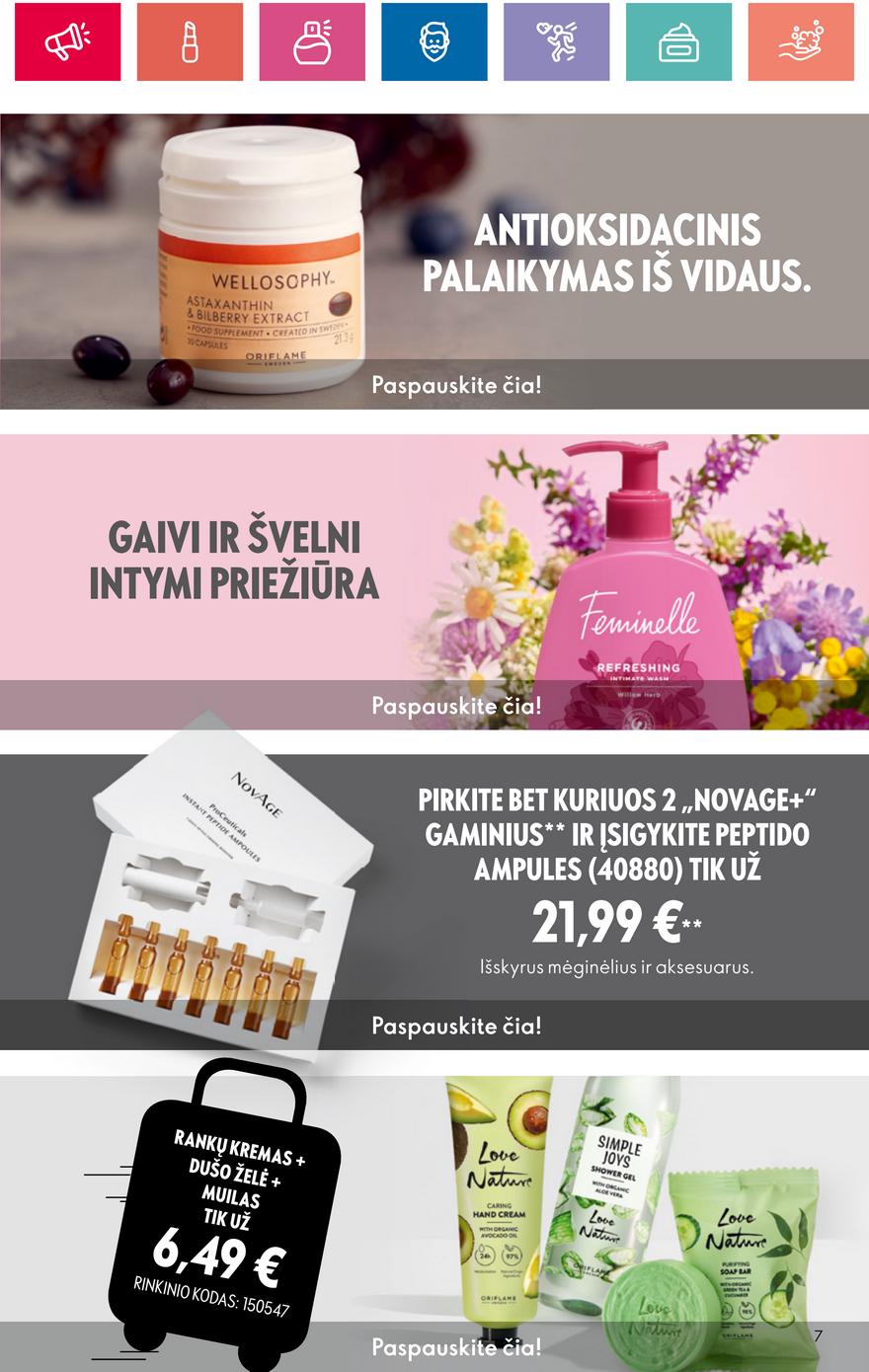 Oriflame katalogas akcijos nuo 
  2024-07-11 iki 
  2024-07-31 | Leidinukas.lt puslapis 7