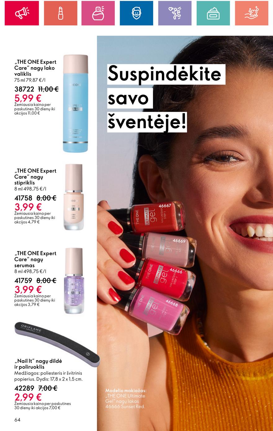 Oriflame katalogas akcijos nuo 
  2024-07-11 iki 
  2024-07-31 | Leidinukas.lt puslapis 64