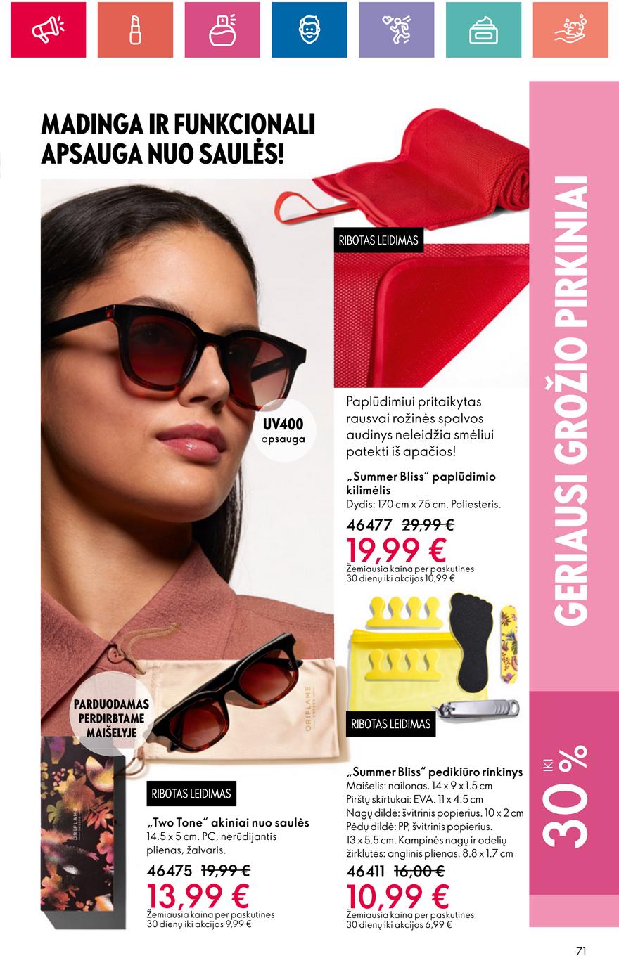 Oriflame katalogas akcijos nuo 
  2024-07-11 iki 
  2024-07-31 | Leidinukas.lt puslapis 71