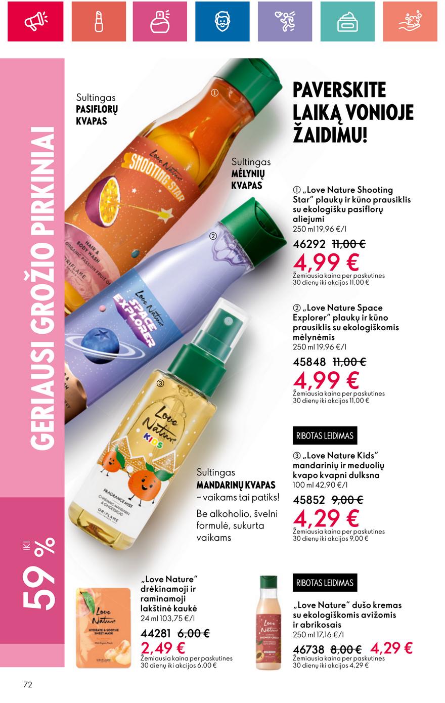 Oriflame katalogas akcijos nuo 
  2024-07-11 iki 
  2024-07-31 | Leidinukas.lt puslapis 72