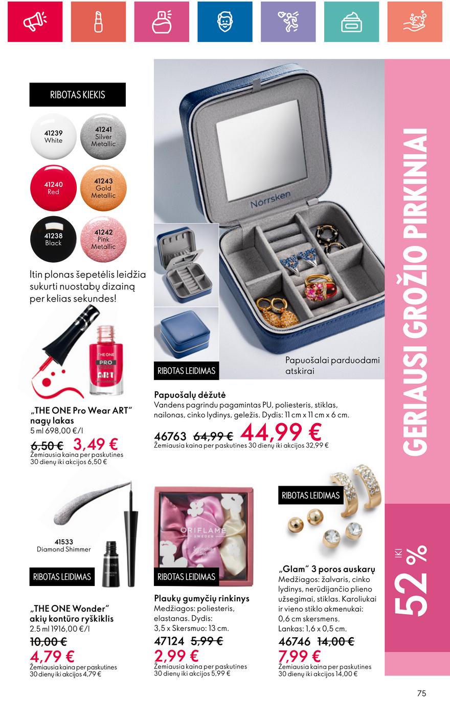 Oriflame katalogas akcijos nuo 
  2024-07-11 iki 
  2024-07-31 | Leidinukas.lt puslapis 75