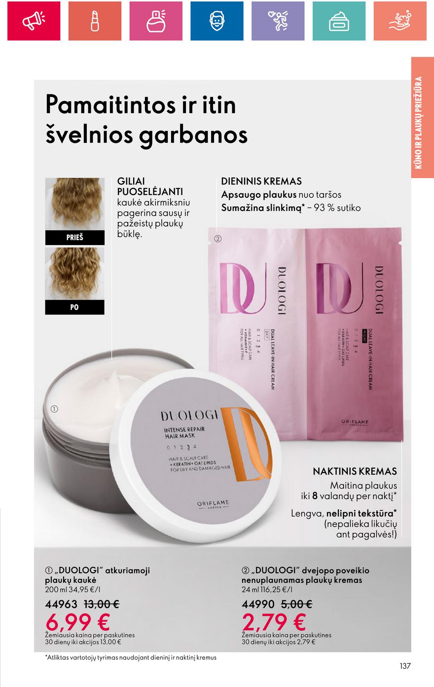 Oriflame katalogas akcijos nuo 
  2024-08-01 iki 
  2024-08-21 | Leidinukas.lt puslapis 137