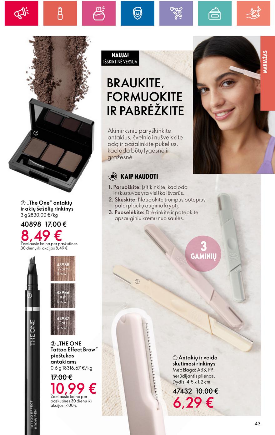 Oriflame katalogas akcijos nuo 
  2024-08-01 iki 
  2024-08-21 | Leidinukas.lt puslapis 43