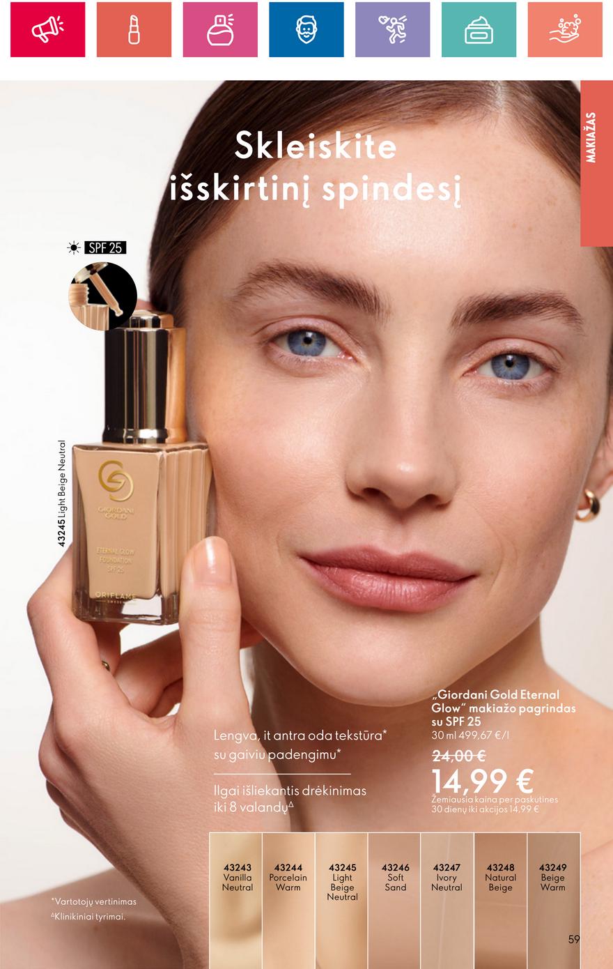 Oriflame katalogas akcijos nuo 
  2024-08-01 iki 
  2024-08-21 | Leidinukas.lt puslapis 59