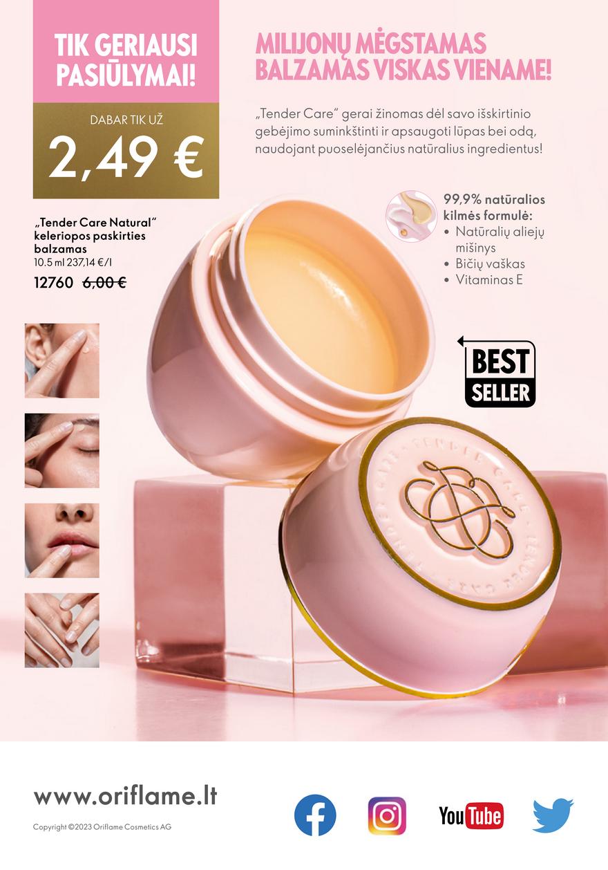 Oriflame leidinys akcijos nuo 
  2023-04-26 iki 
  2023-05-16 | Leidinukas.lt puslapis 148