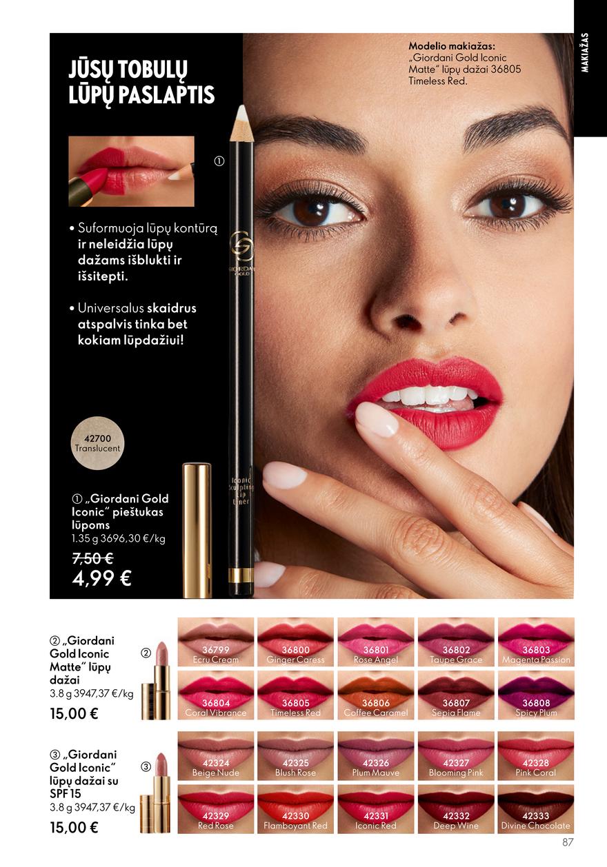 Oriflame leidinys akcijos nuo 
  2023-04-26 iki 
  2023-05-16 | Leidinukas.lt puslapis 87