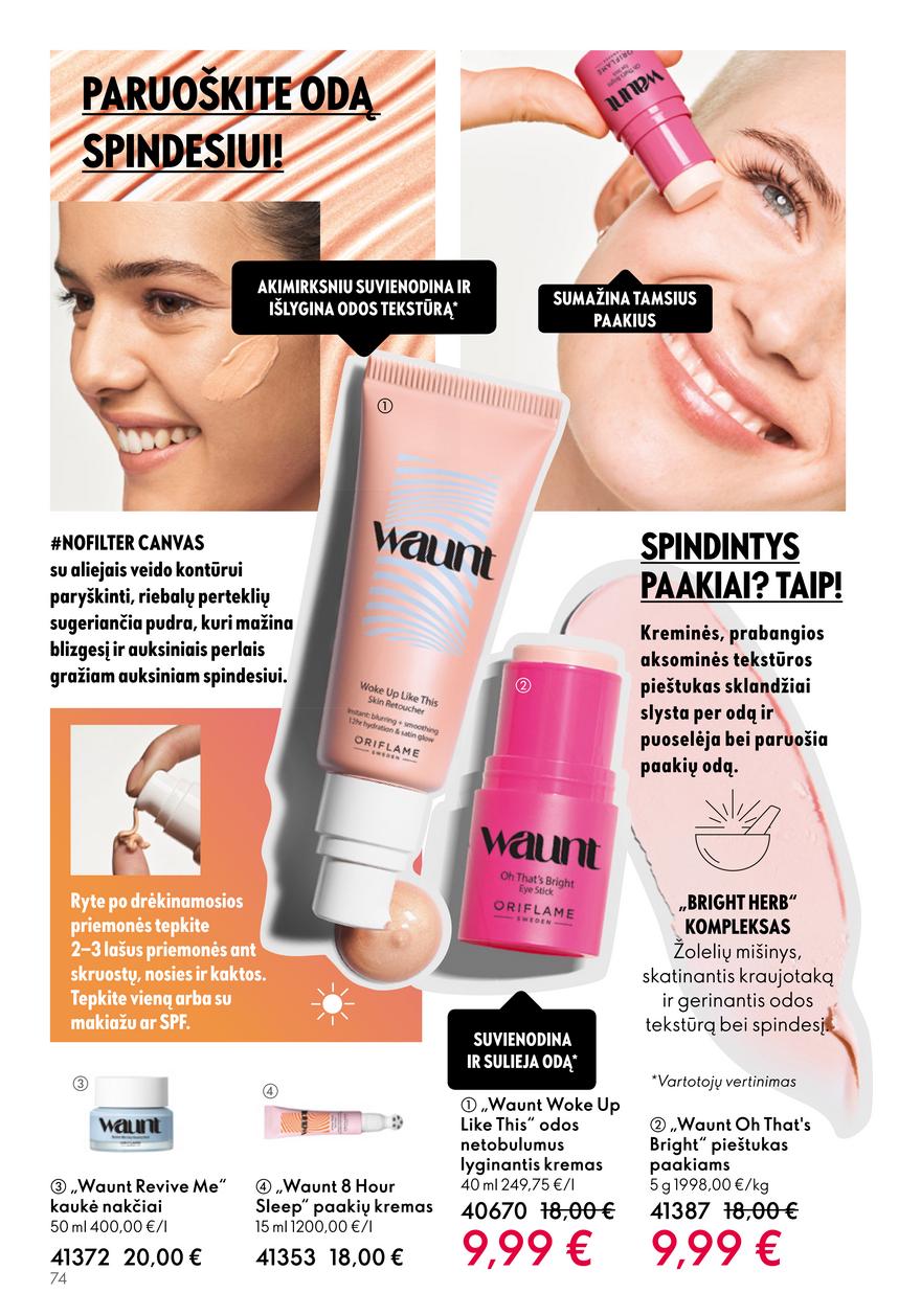 Oriflame leidinys akcijos nuo 
  2023-05-17 iki 
  2023-06-06 | Leidinukas.lt puslapis 74