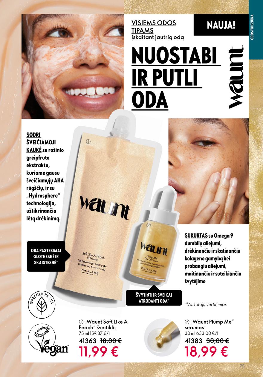 Oriflame leidinys akcijos nuo 
  2023-05-17 iki 
  2023-06-06 | Leidinukas.lt puslapis 75