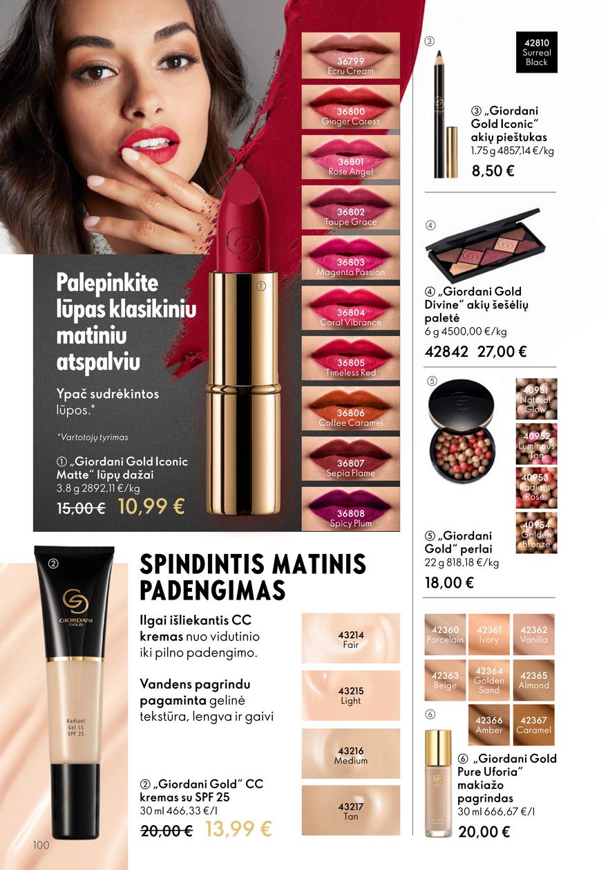 Oriflame leidinys akcijos nuo 
  2023-05-17 iki 
  2023-06-06 | Leidinukas.lt puslapis 100