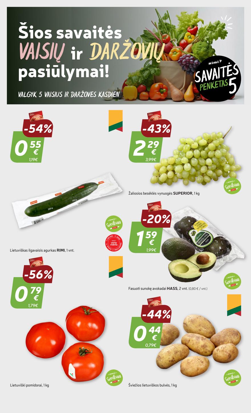 Rimi leidinys 34 akcijos nuo 
  2024-08-20 iki 
  2024-08-26 | Leidinukas.lt puslapis 15