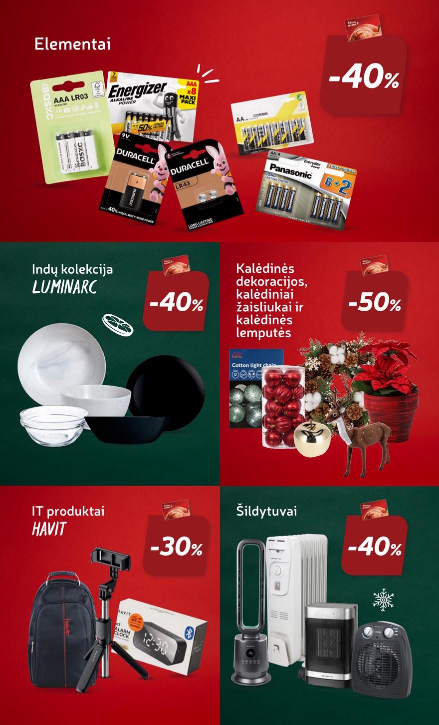 Rimi leidinys 50 akcijos nuo 
  2024-12-10 iki 
  2024-12-16 | Leidinukas.lt puslapis 38