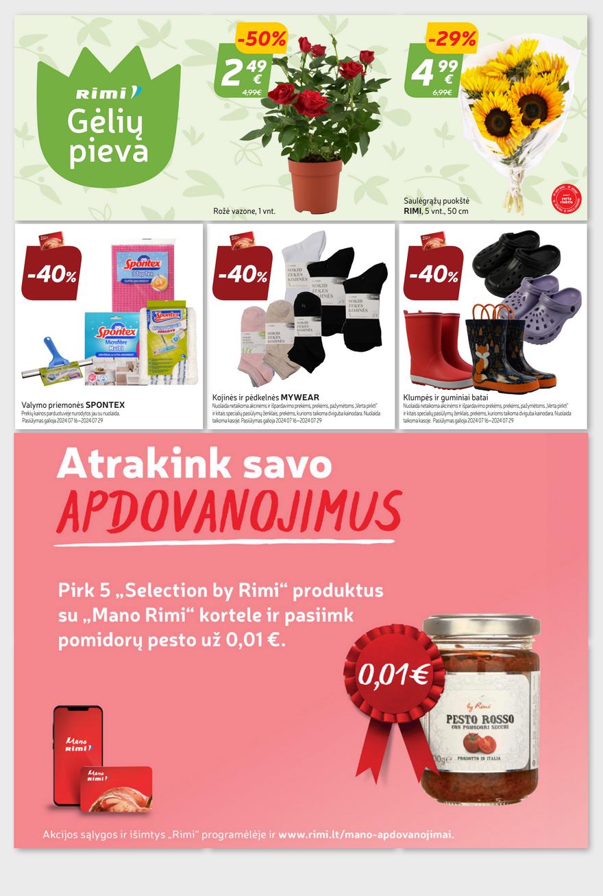 Rimi savaitinis leidinys  akcijos nuo 
  2024-07-23 iki 
  2024-07-29 | Leidinukas.lt puslapis 32