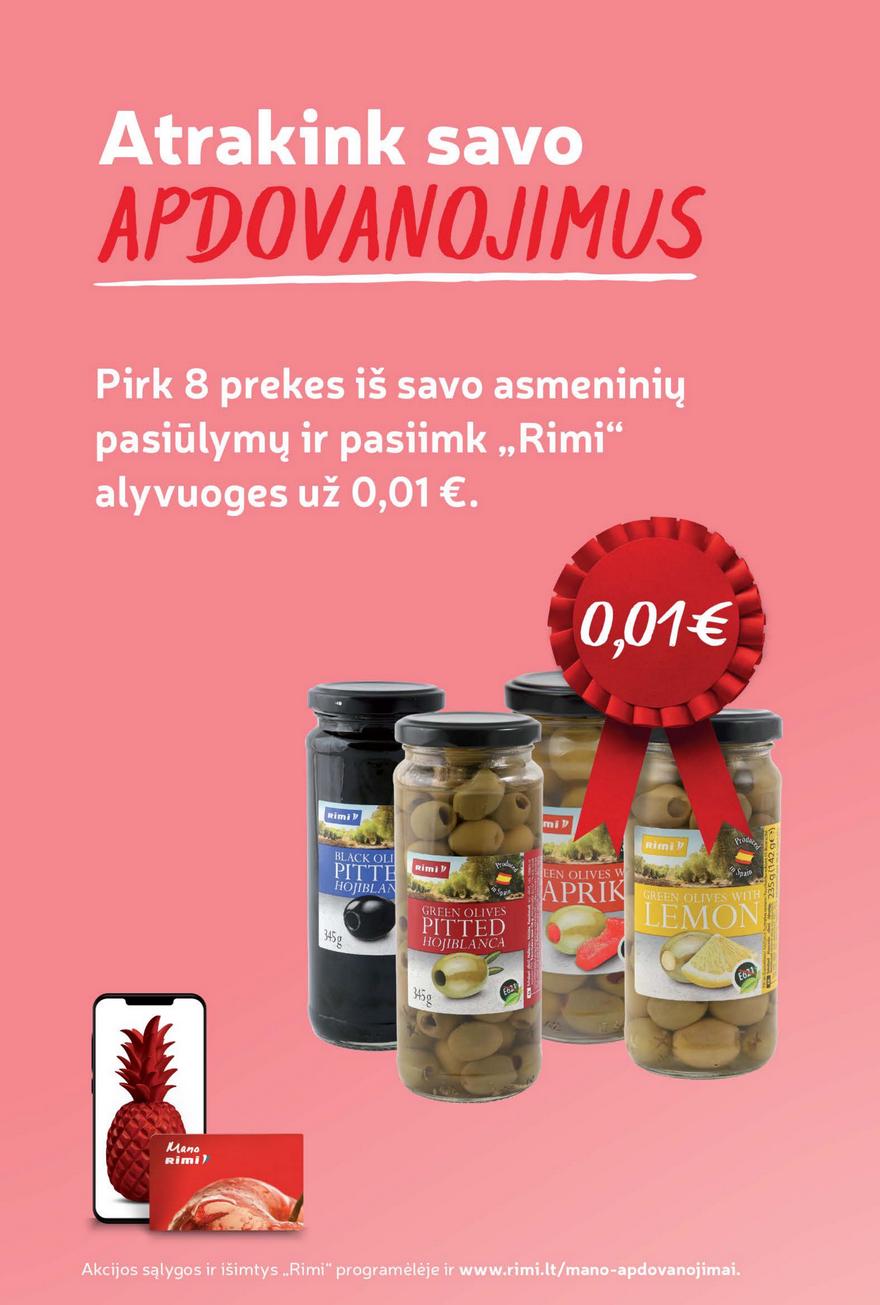 Rimi savaitinis leidinys  akcijos nuo 
  2024-07-30 iki 
  2024-08-05 | Leidinukas.lt puslapis 18