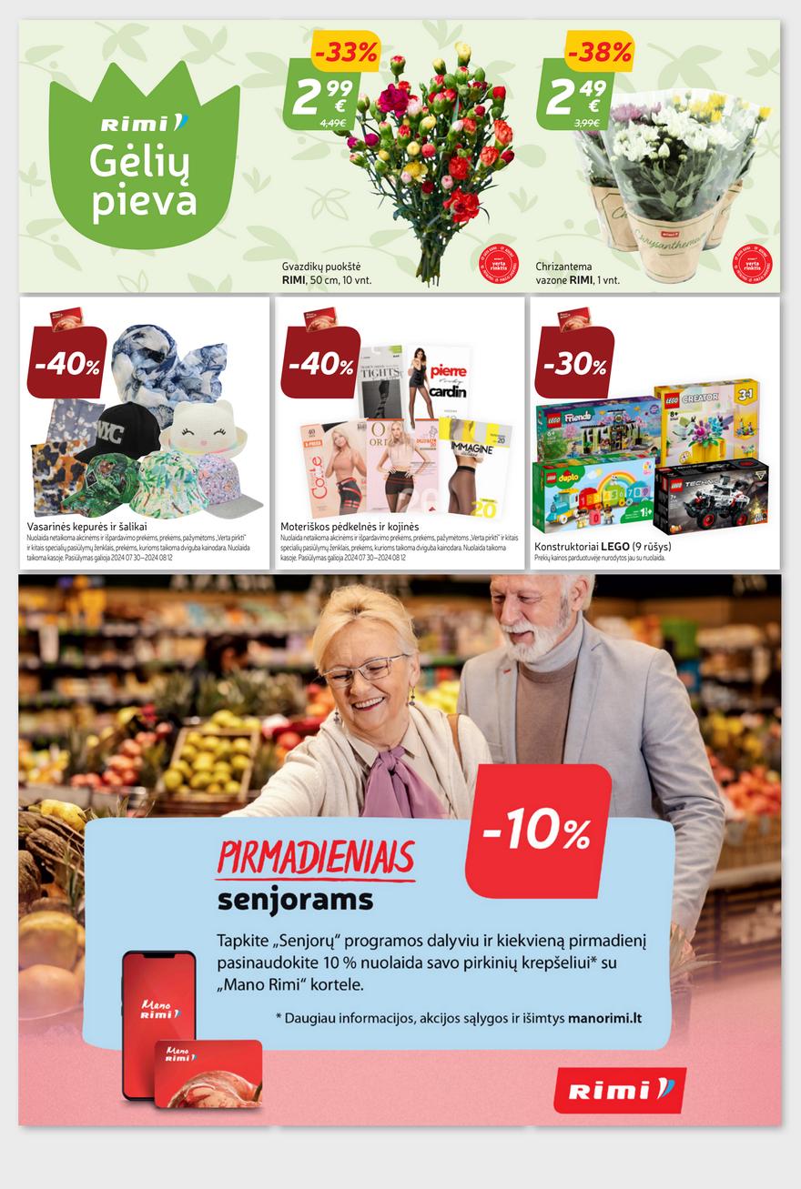 Rimi savaitinis leidinys  akcijos nuo 
  2024-07-30 iki 
  2024-08-05 | Leidinukas.lt puslapis 30