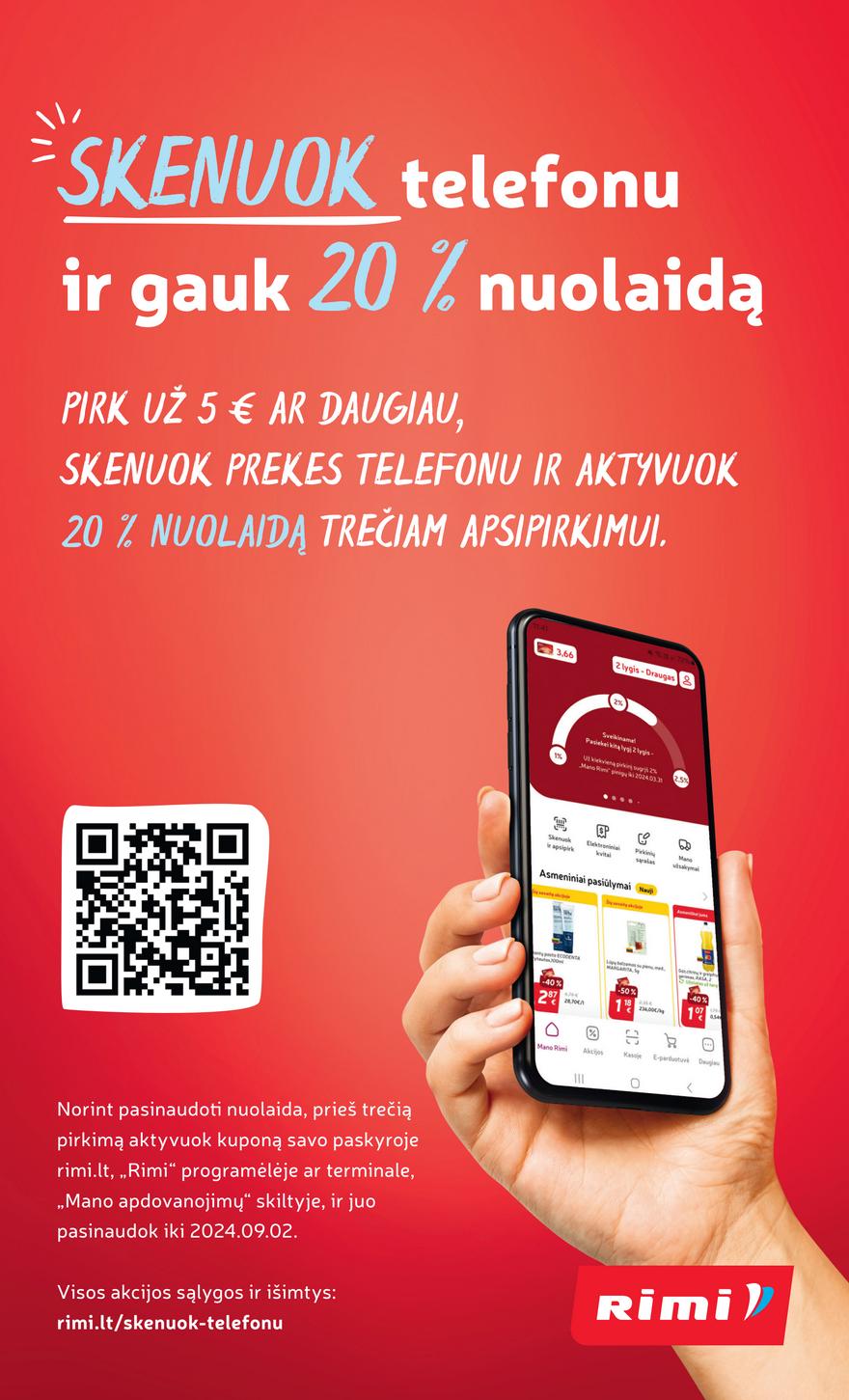 Rimi savaitinis leidinys 39 akcijos nuo 
  2024-09-24 iki 
  2024-09-30 | Leidinukas.lt puslapis 16