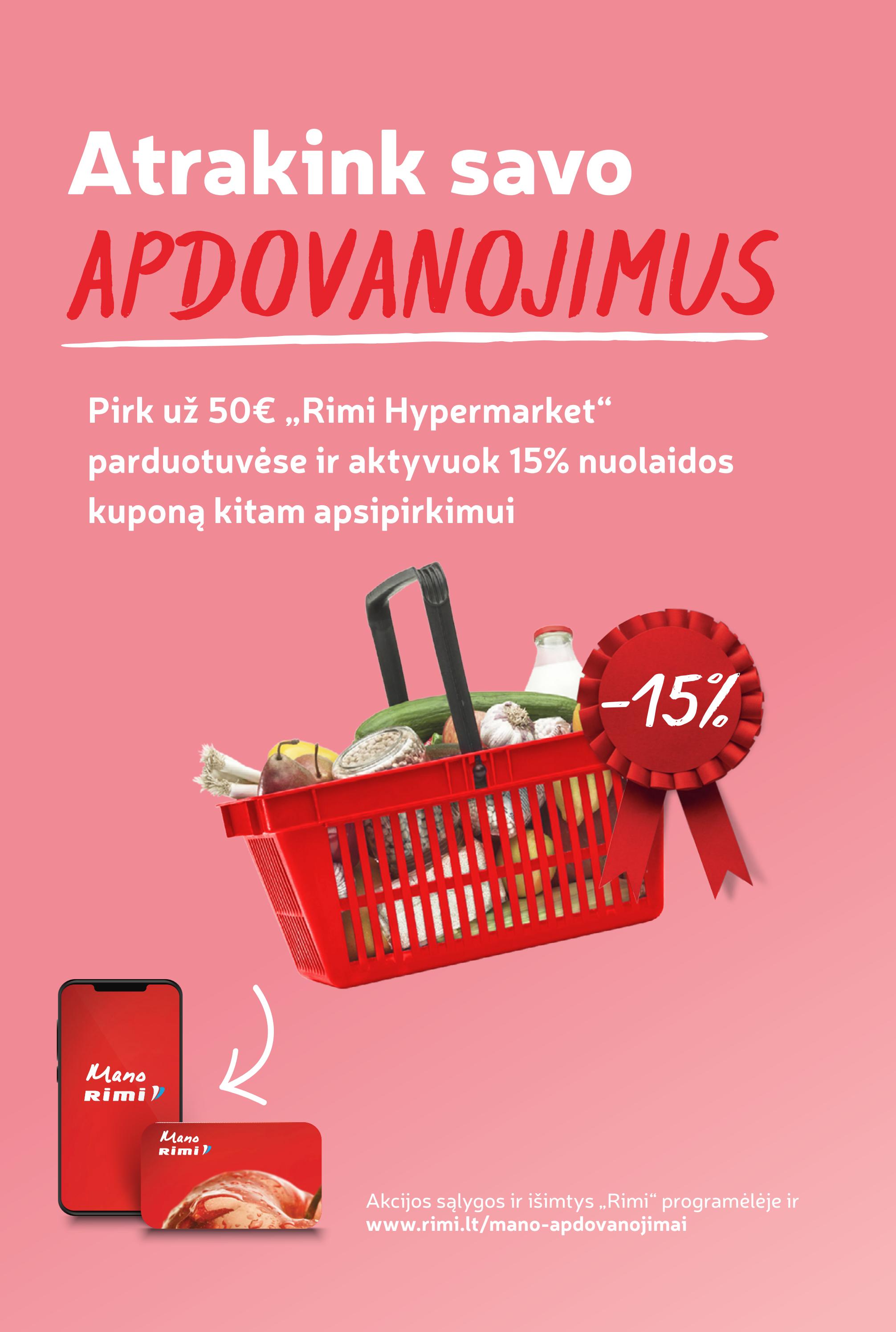 Rimi savaitinis leidinys akcijos nuo 
  2023-06-20 iki 
  2023-06-26 | Leidinukas.lt puslapis 25