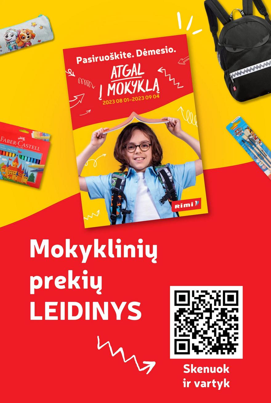 Rimi savaitinis leidinys akcijos nuo 
  2023-08-15 iki 
  2023-08-21 | Leidinukas.lt puslapis 29