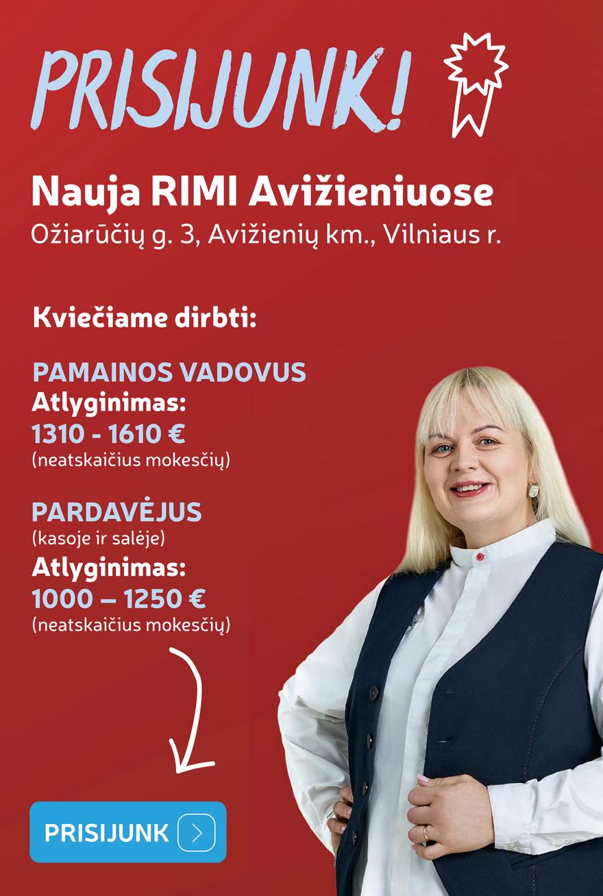 Rimi savaitinis leidinys akcijos nuo 
  2024-06-25 iki 
  2024-07-01 | Leidinukas.lt puslapis 26