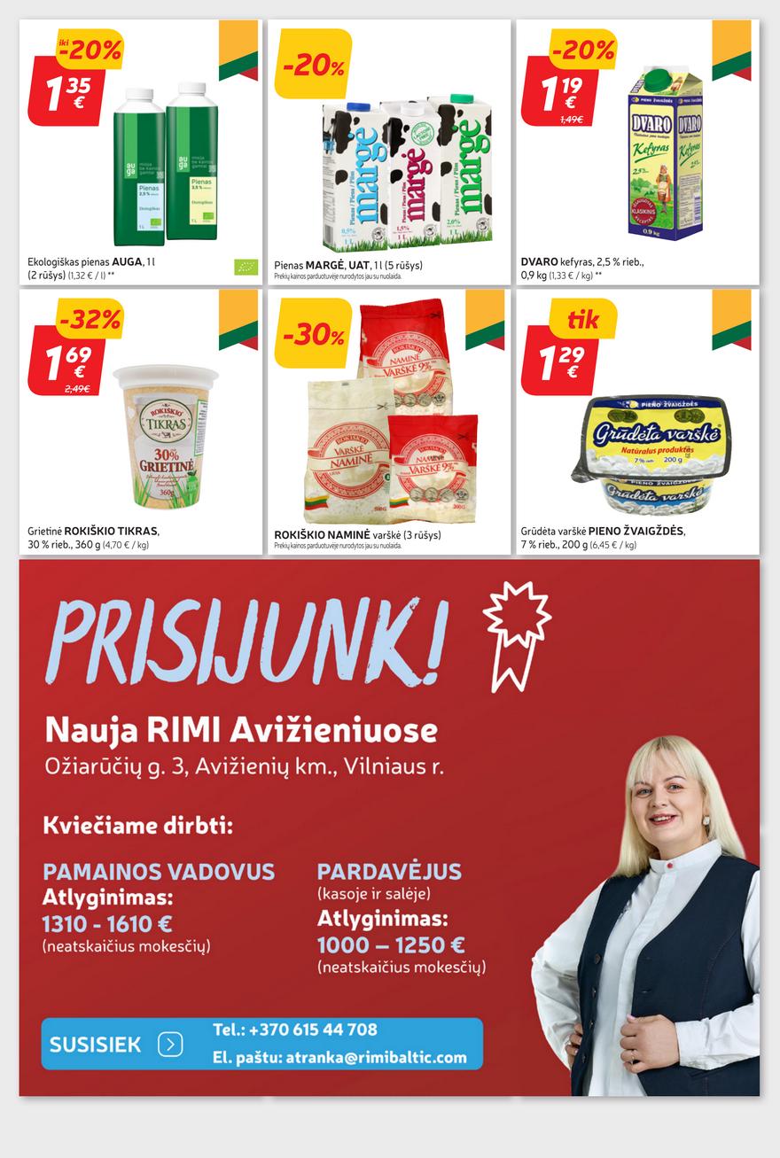 Rimi savaitinis leidinys akcijos nuo 
  2024-07-02 iki 
  2024-07-08 | Leidinukas.lt puslapis 22