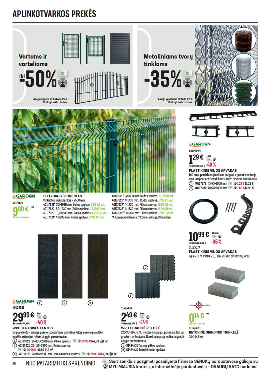 Senukai leidinys akcijos nuo 
  2021-05-27 iki 
  2021-06-21 | Leidinukas.lt puslapis 18