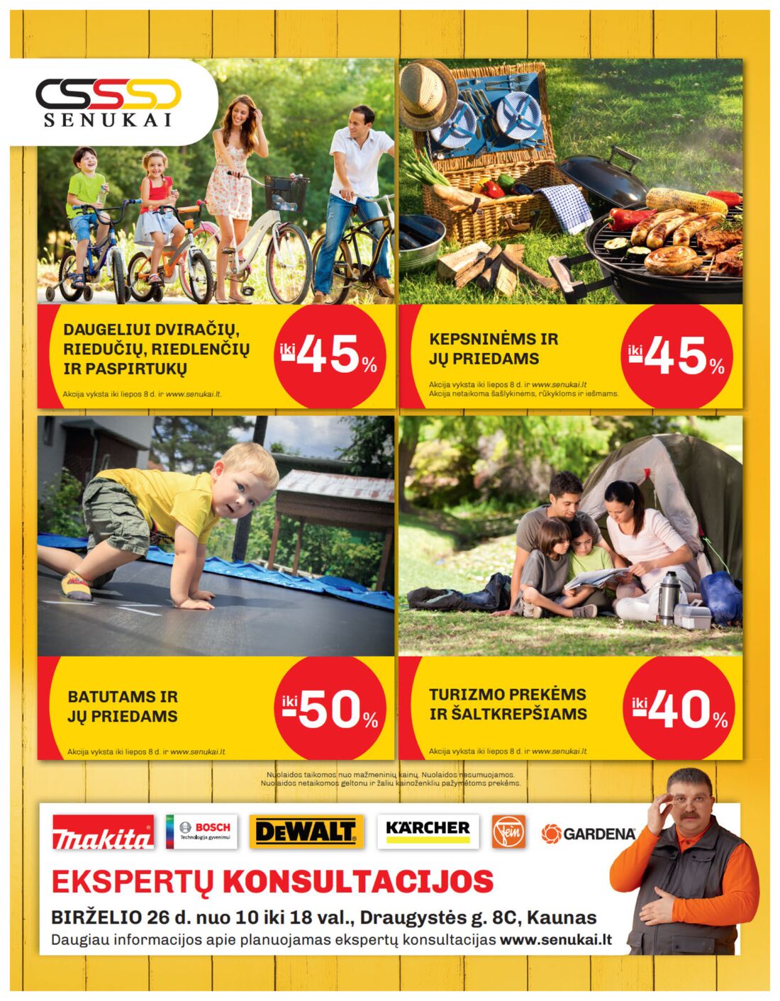 Senukai reklaminis leidinys akcijos nuo 
  2019-06-20 iki 
  2019-07-08 | Leidinukas.lt puslapis 48