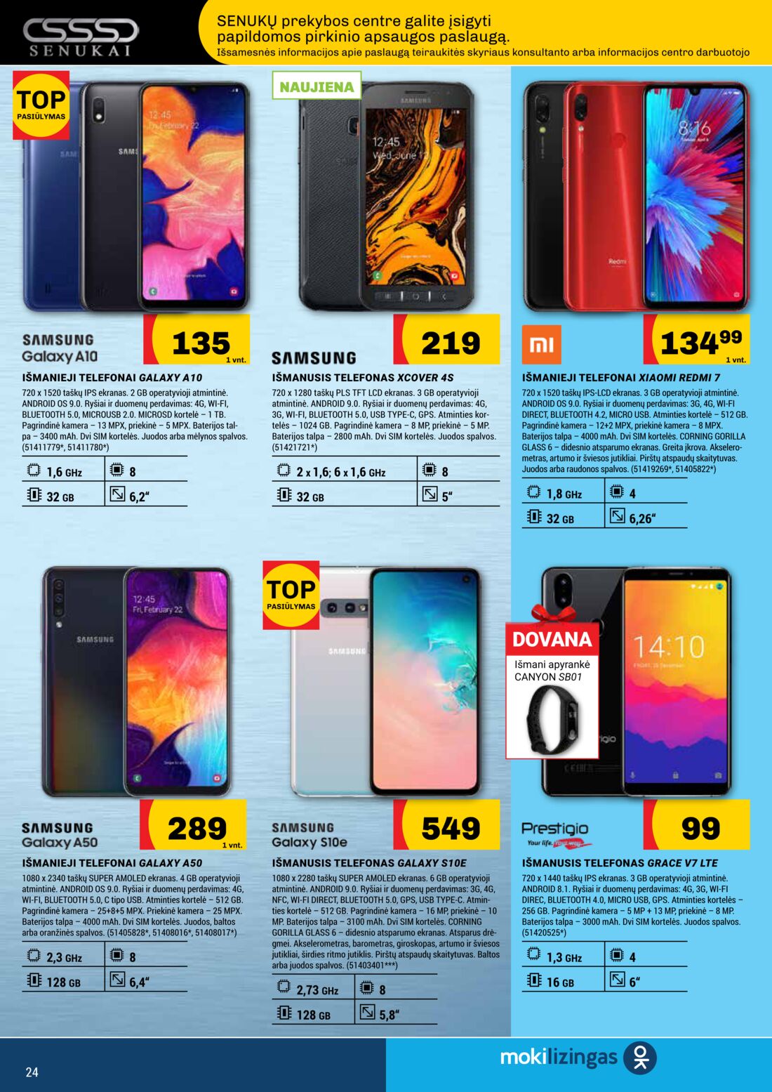 Senukai reklaminis leidinys akcijos nuo 
  2019-10-03 iki 
  2019-11-04 | Leidinukas.lt puslapis 24