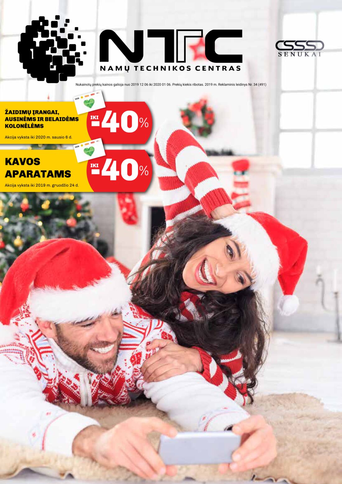 Senukai reklaminis leidinys akcijos nuo 
  2019-12-06 iki 
  2020-01-06 | Leidinukas.lt puslapis 1