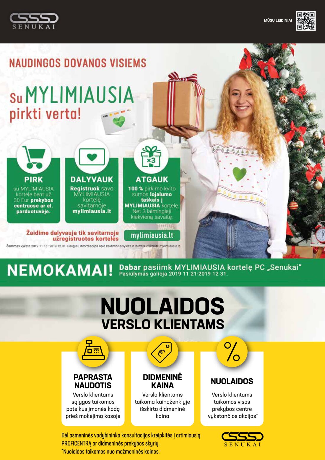 Senukai reklaminis leidinys akcijos nuo 
  2019-12-06 iki 
  2020-01-06 | Leidinukas.lt puslapis 36