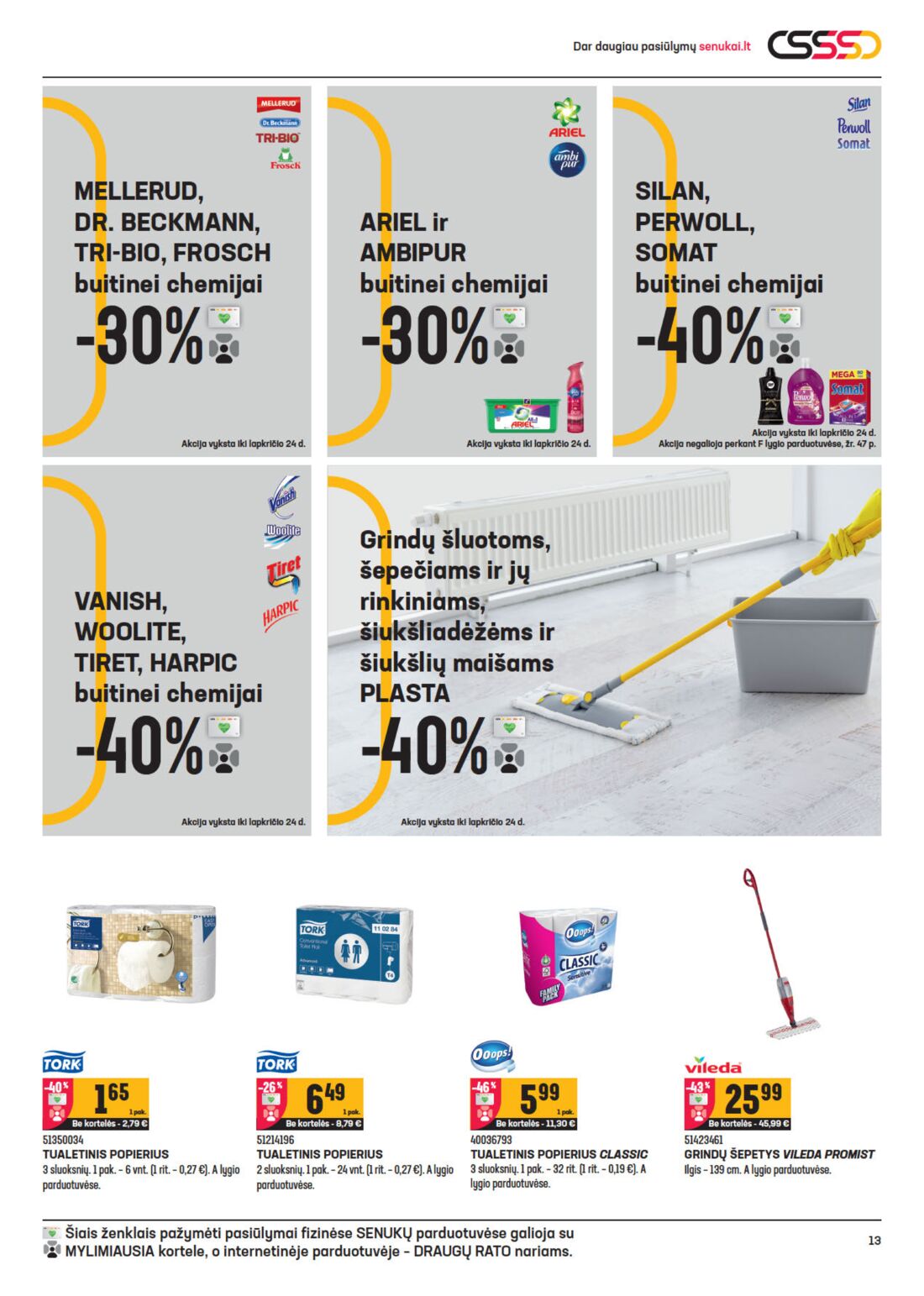 Senukai reklaminis leidinys akcijos nuo 
  2020-11-04 iki 
  2020-11-23 | Leidinukas.lt puslapis 13